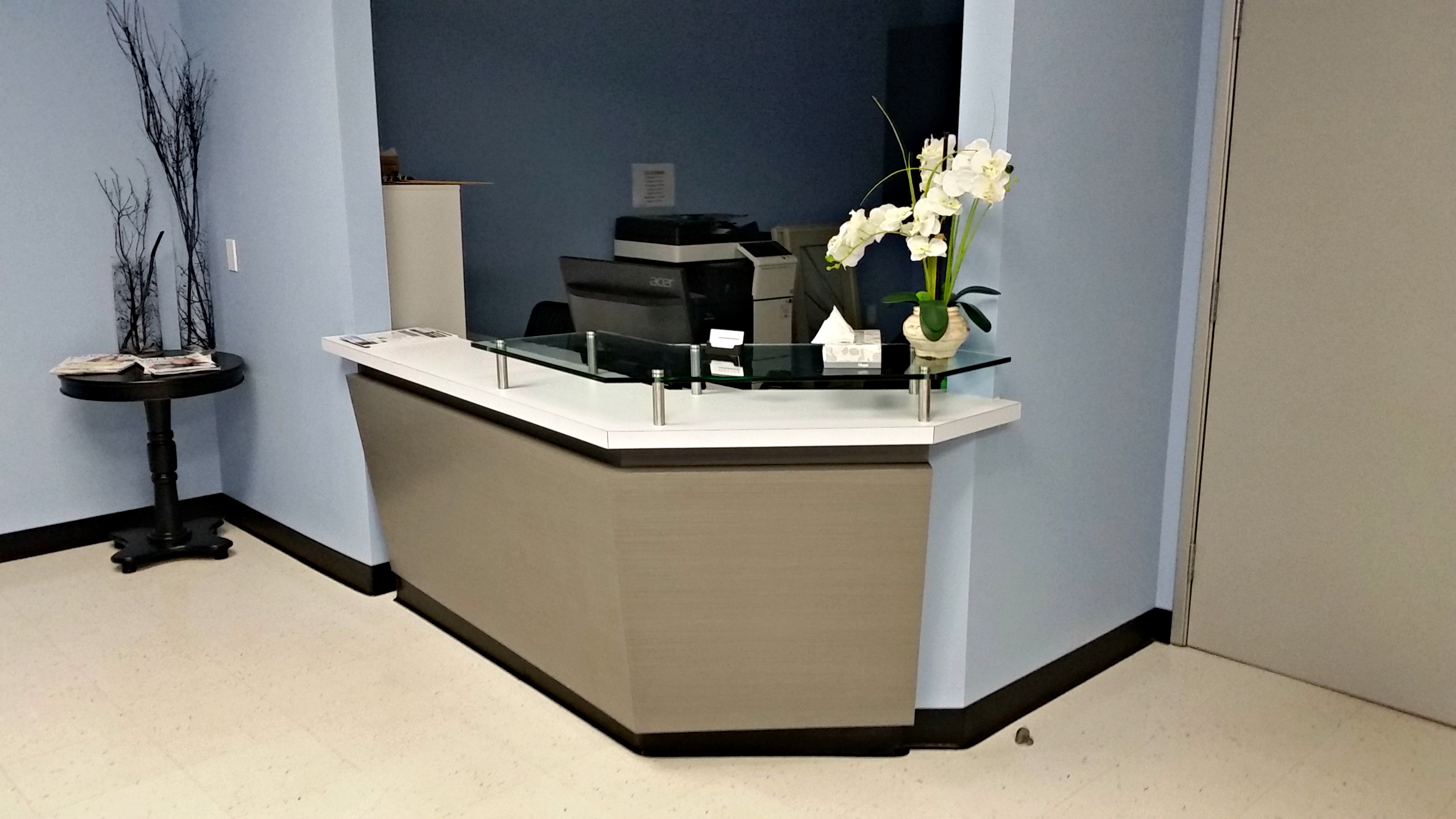 intake reception medical office